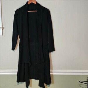 Solid Casual Basic Comfy Office Loose Fit. Size Medium